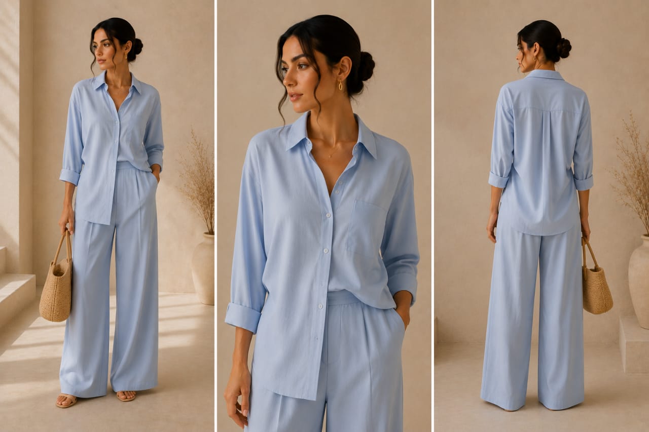Viscose premium (Azul claro)